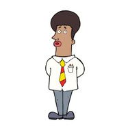 Cartoon Businessman N7
