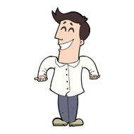 Cartoon Businessman N10