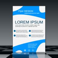 Brochure cover design template N3