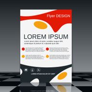 Brochure cover design template N7