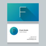Logo alphabet letter &quot;F&quot;