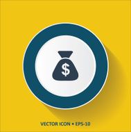 Money Bag Vector Icon