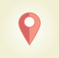 Simple Icon map pointer N12
