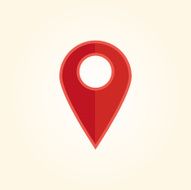 Simple Icon map pointer N13