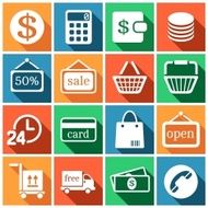 Shopping Icons N7