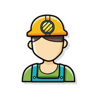 worker doodle