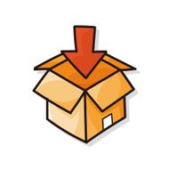 Goods box doodle N16