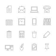 office icons set N10