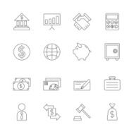 Finance Icons Set N10