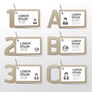 labels paper tag style Sale banners price card N2