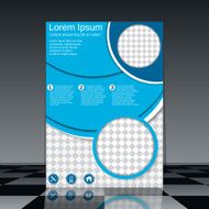 Business flyer vector template N26