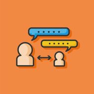 office conversation icon N3