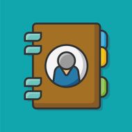 contact book icon N2