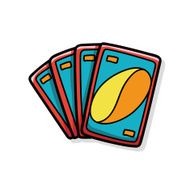 play-card doodle