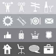 Universal Icon Set For Website &amp; Mobile N17