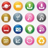 Universal web icon set for Web &amp; Mobile N3