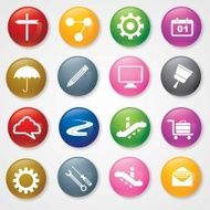 Universal web icon set for Web &amp; Mobile N5