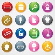 Universal web icon set for Web &amp; Mobile N6