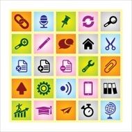 Universal web icon set for Web &amp; Mobile N14