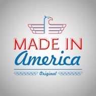 Made in the USA Symbol with American color N4