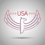 Made in the USA Symbol with American color N6