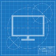 TV or monitor icon N6