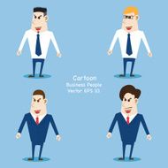 Business cartoon people