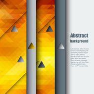 Brochure template with abstract background N2