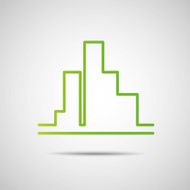 Eco city Real Estate icon Vector design N3