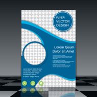 Brochure cover abstract design N30