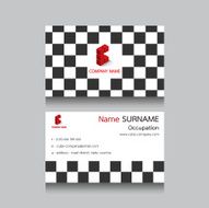 geometry business name card