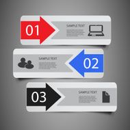 Header or Banner Designs Infographic Elements - Numbers N2