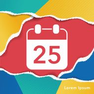Christmas calendar icon N4