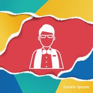 ticket agent icon