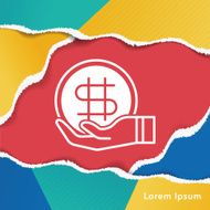 financial money symbol icon N9
