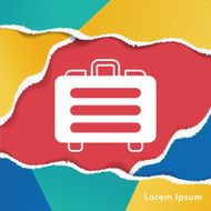 financial money bag icon N4