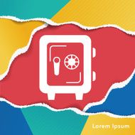 money safety box icon N2