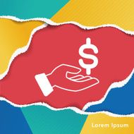 financial money symbol icon N16