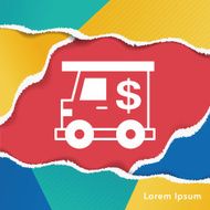 financial cart icon