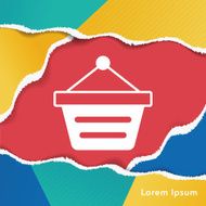 web shopping cart icon