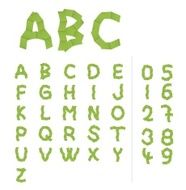 paper alphabet letters N3