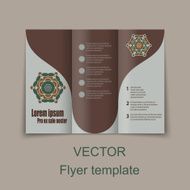 Vector Brochure Layout Design Template N12
