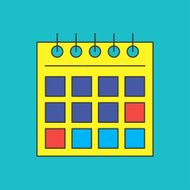 icon of calendar N4