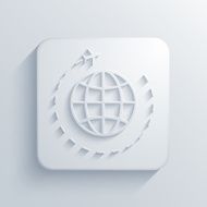 Vector modern tourism light icon