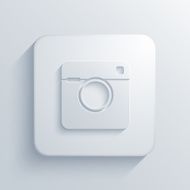 Vector modern camera light icon