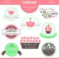 Flower Shop Logos N2