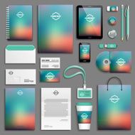 Corporate identity template set N12