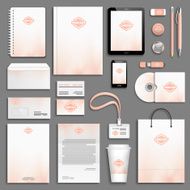 Corporate identity template set N13