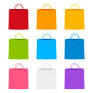 Color paper shopping bags for Your design N3