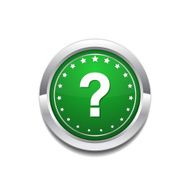 Help Circular Vector GreenWeb Icon Button